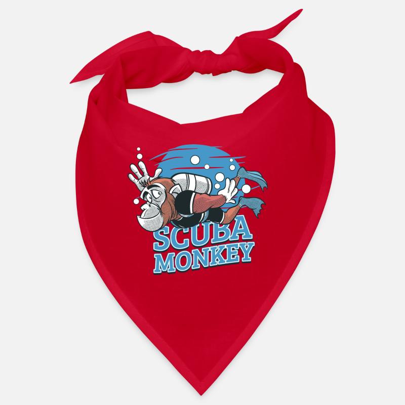 Scuba Monkey - Scuba Diving Chimp Bandana