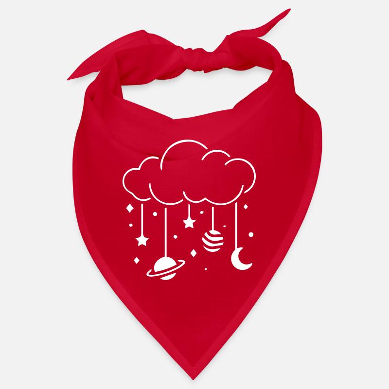 Clouds at night mobile Bandana