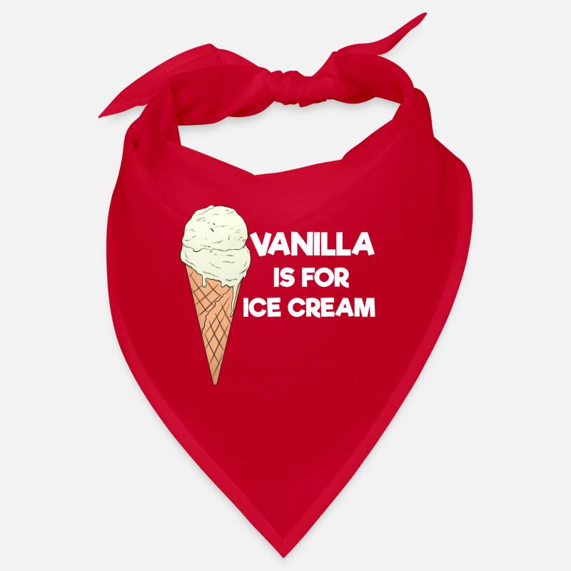 Vanilla Is For Ice Cream Vanille Eiscreme Bandana