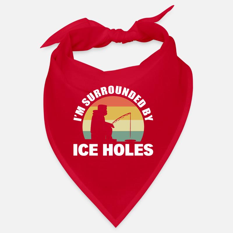 I'm Surrounded By Ice Holes Eisfischer Bandana