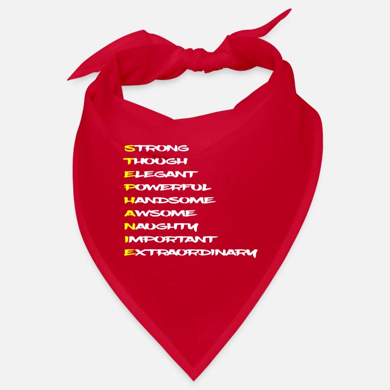 STEPHANIE first name from adjectives form character Bandana