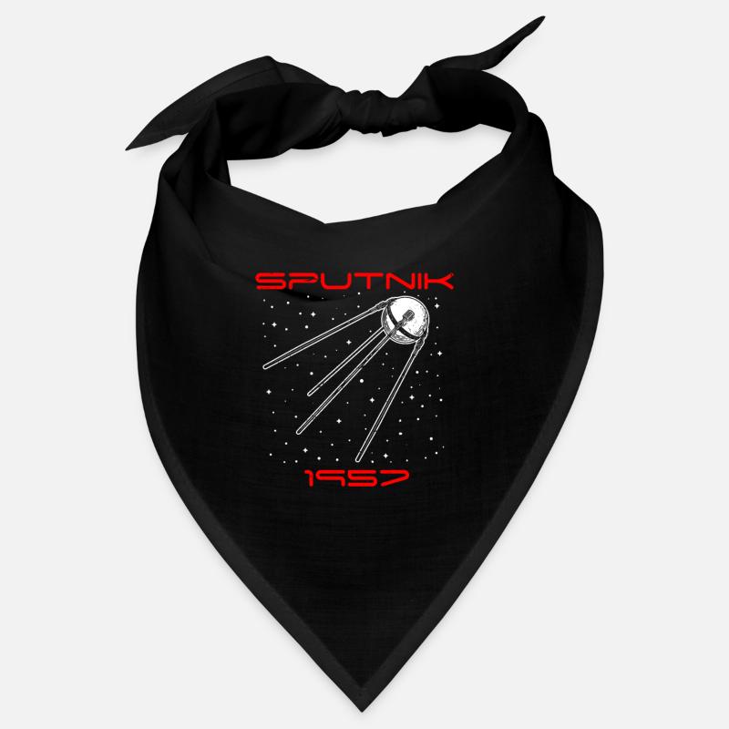 Sputnik UDSSR Sowjetunion Geschenkidee Bandana