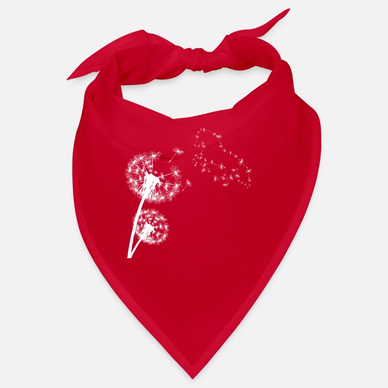 Iceland horse dandelion Bandana