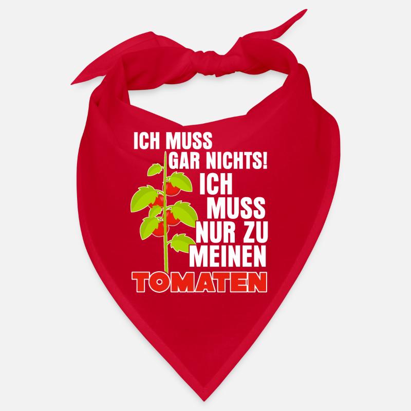 Tomaten Spruch Tomate Bandana
