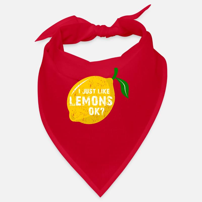 Lemon saying funny Bandana