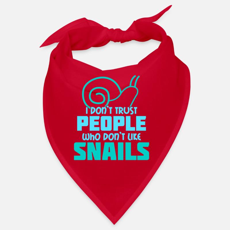 Snails Snails Snail Saying Snail Bandana