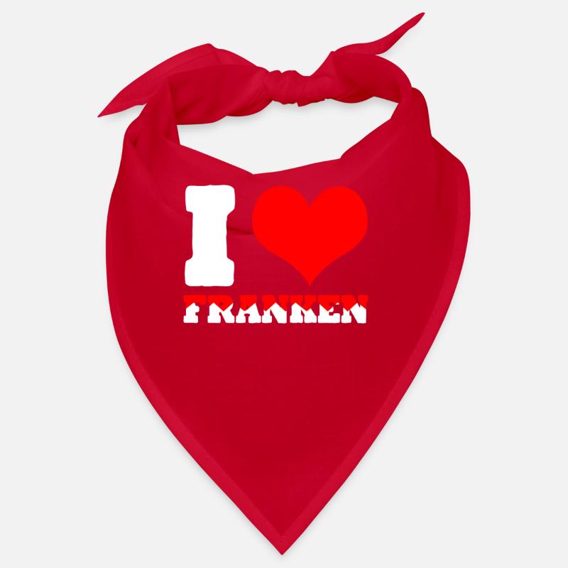Franke Ich liebe Franken Bandana