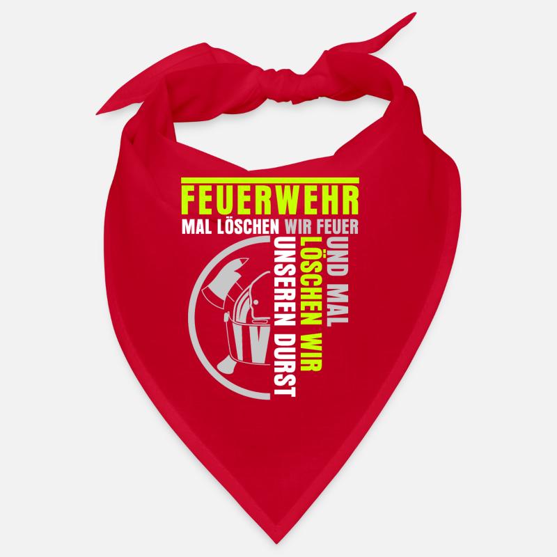 Fire brigade Extinguish fire Fire brigade Bandana