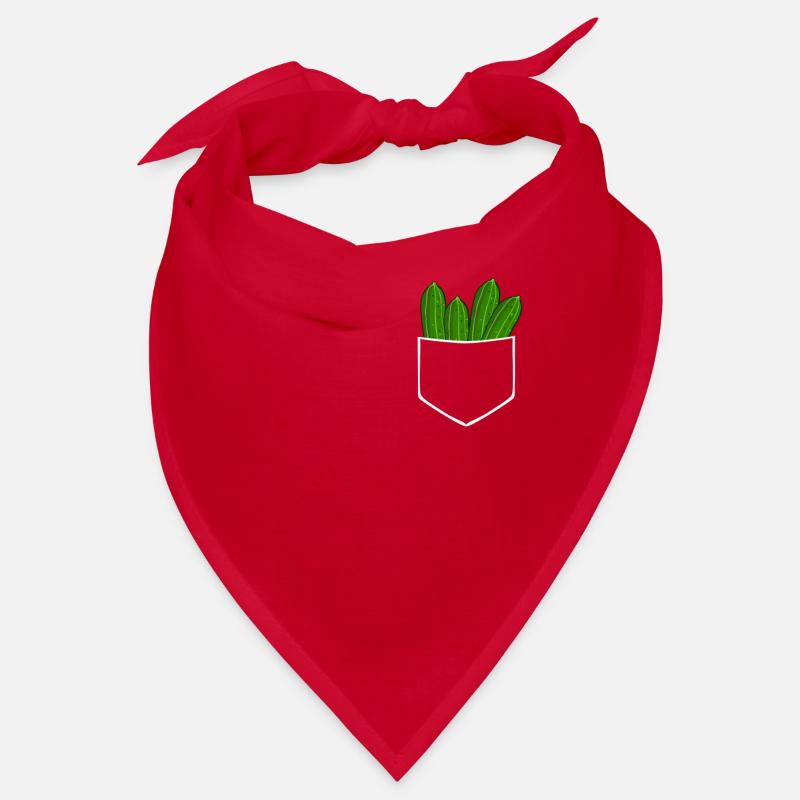 Concombres dans la poche de la chemise Concombre Bandana