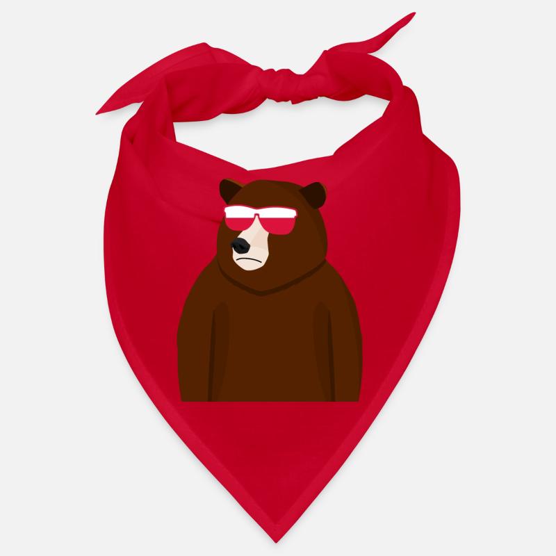 Polnische Flagge Pole Bär Polen Bandana