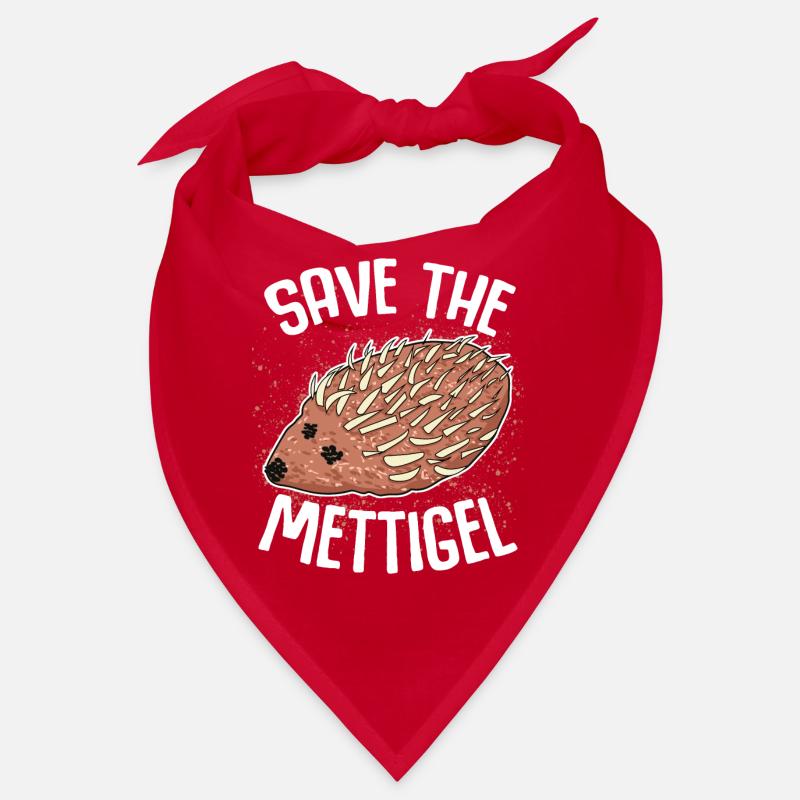 Mettigel Mettbrötchen Hackfleisch Mett Bandana