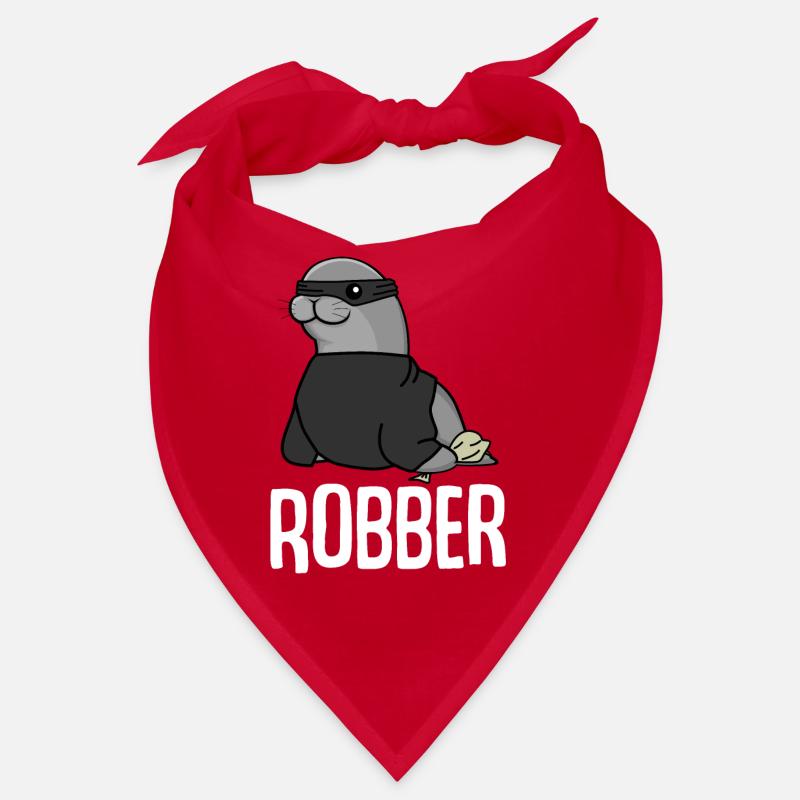 phoque, voleur, voleur, cambrioleur, phoque; Bandana