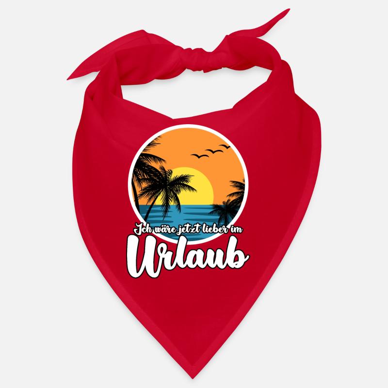 Urlaub Sommerurlaub Urlauber Bandana
