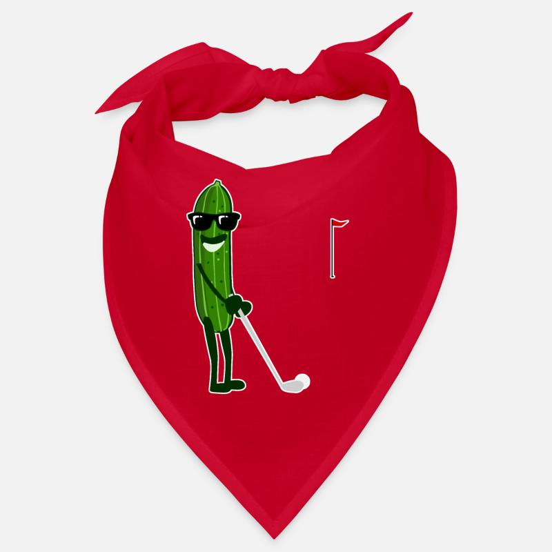 Le concombre joue aux concombres de golf Bandana