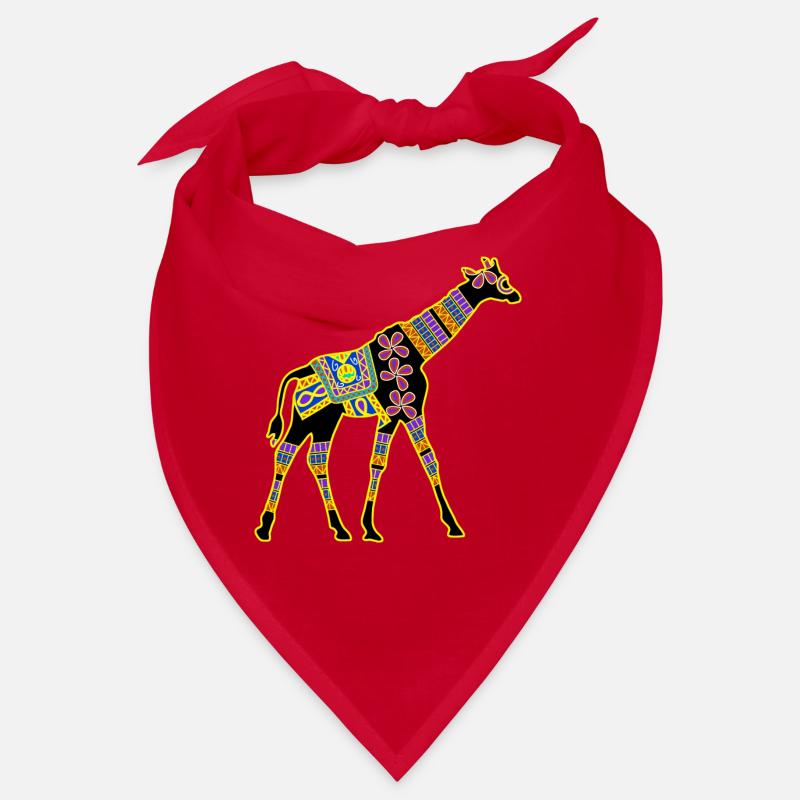 Giraffe Muster Giraffen Bandana