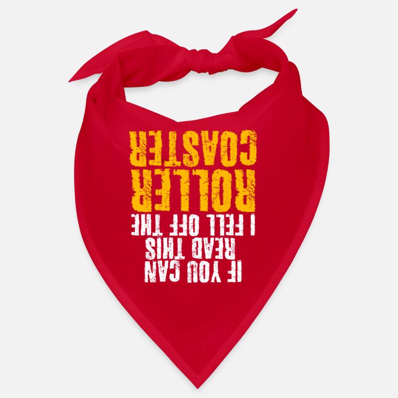 Achterbahn Spruch Achterbahnfahrer Bandana