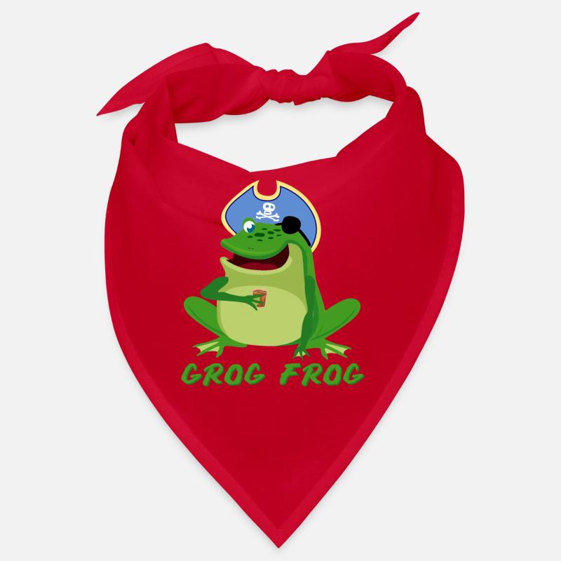 Frog drinks grog frogs Bandana