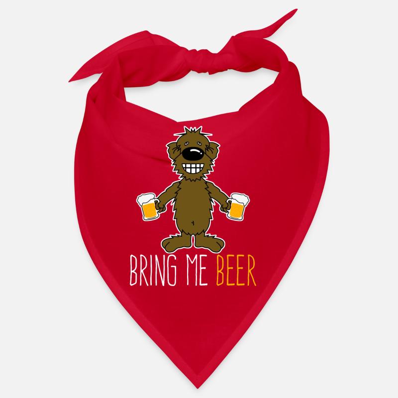Beer Brewing Bear Home Brewery Bandana