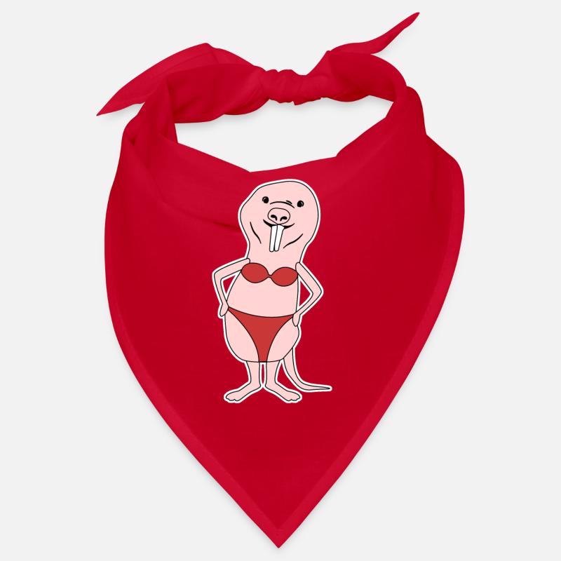 Naked Mole Rat Bikini Bandana