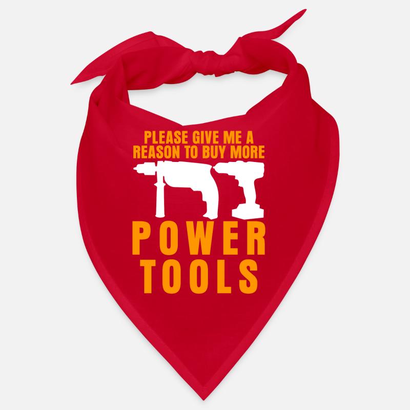 Power Tool Joke Electric Tools Bandana