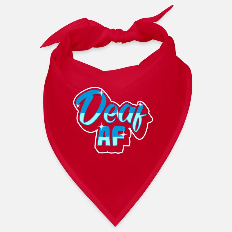 Deaf Deaf Sign Language Deaf Pride Bandana