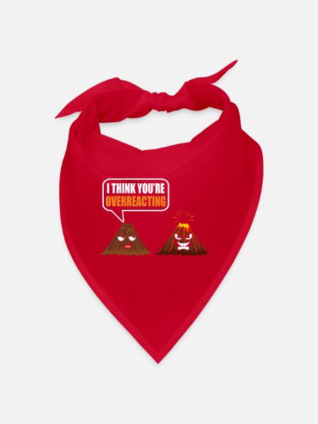 Vulcain - Bandana - rouge - Devant