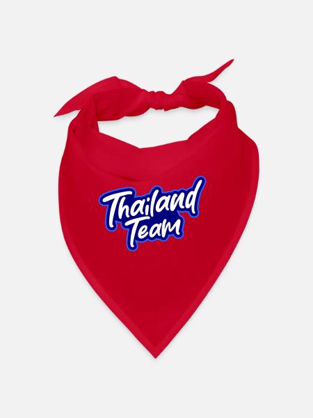 Thailand Team - Bandana - red - Front