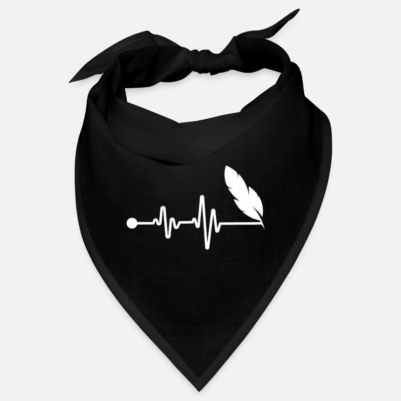 Writer Heartbeat Bandana