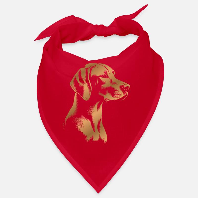 Magyar Vizsla drawing head bronze Bandana