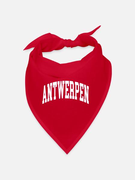Antwerp - Bandana - red - Front
