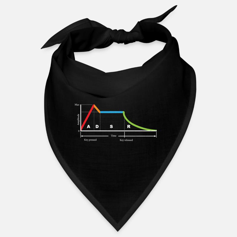 Synthesizer Modular Waveform DJ Gift Bandana