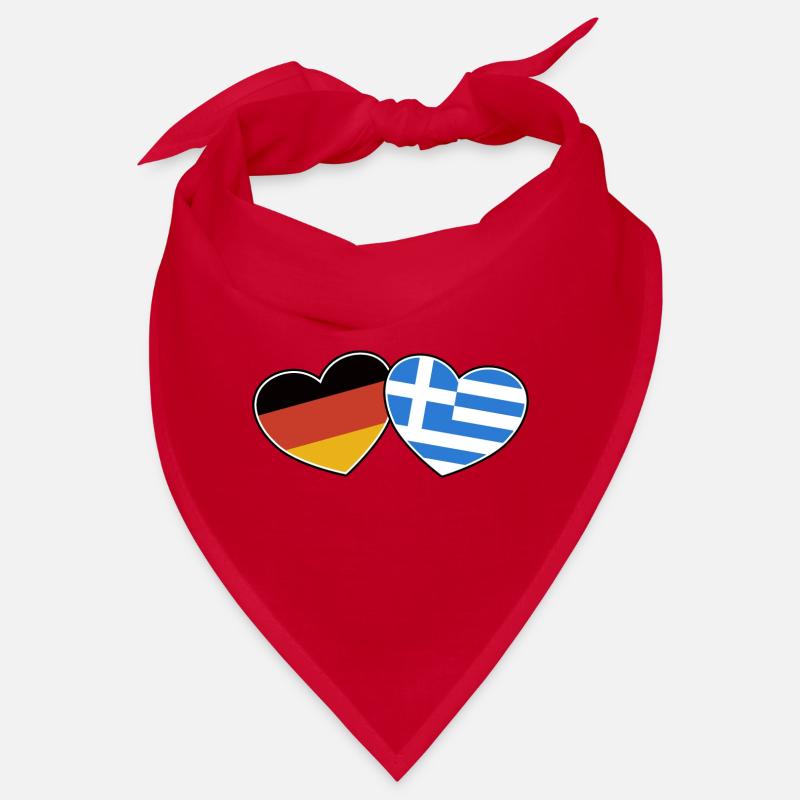 Deutsch Griechische Freundschaft - Geschenk Bandana