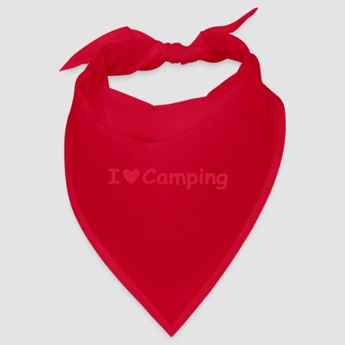 I love camping - Bandana