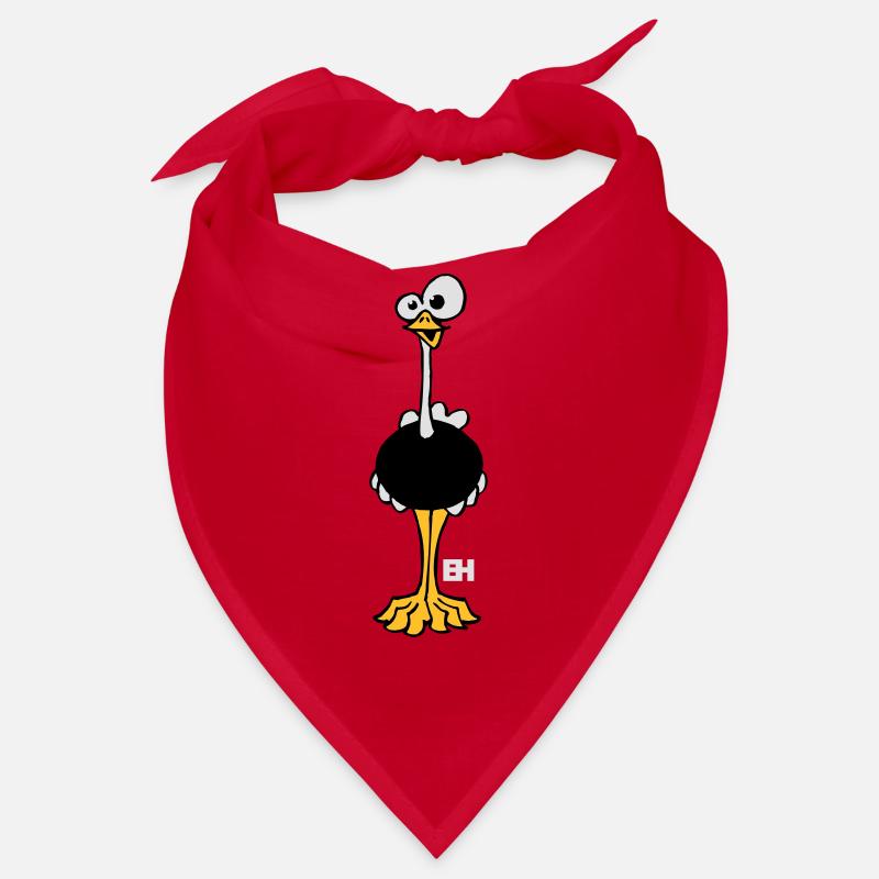 Strauß - Bandana - Rot