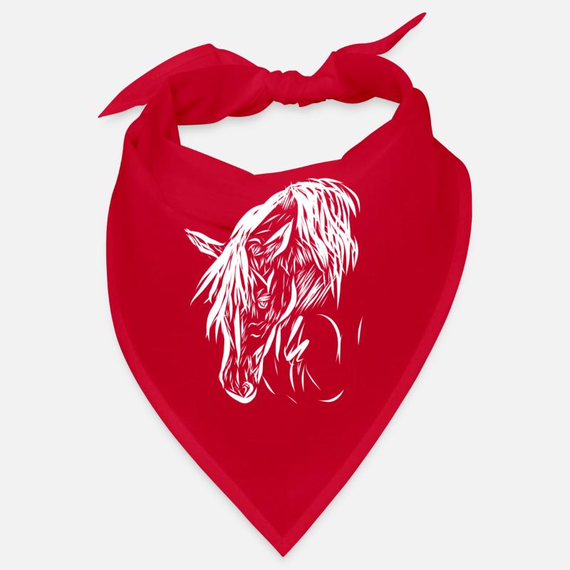 Pferd Bandana