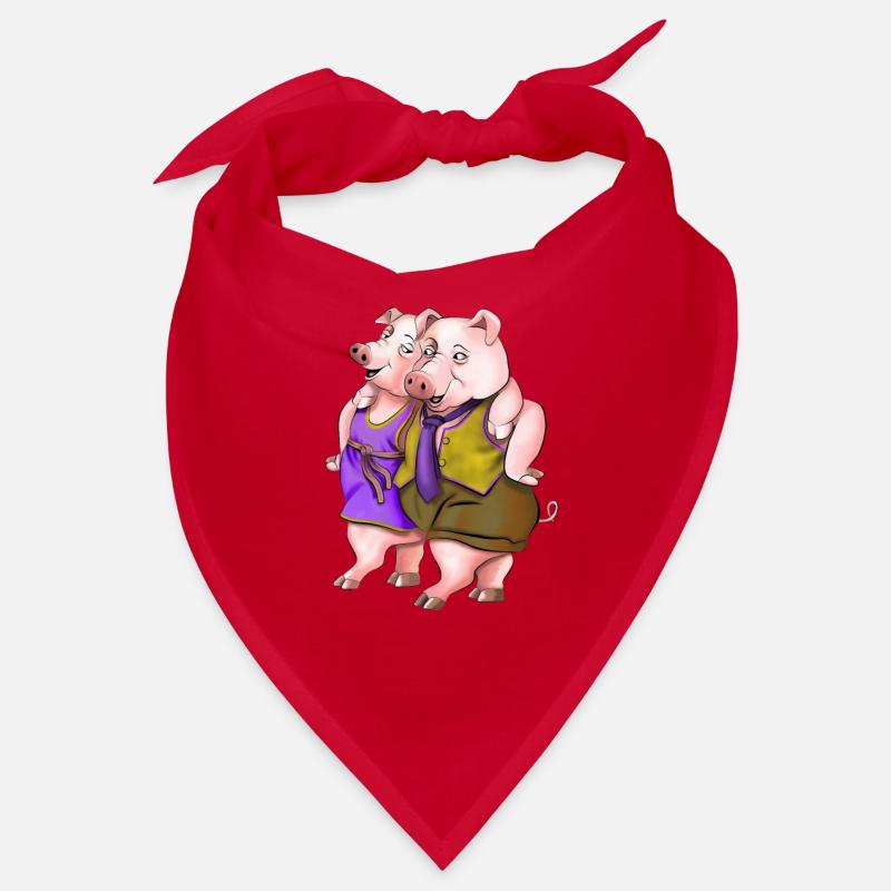 Schweine Bandana