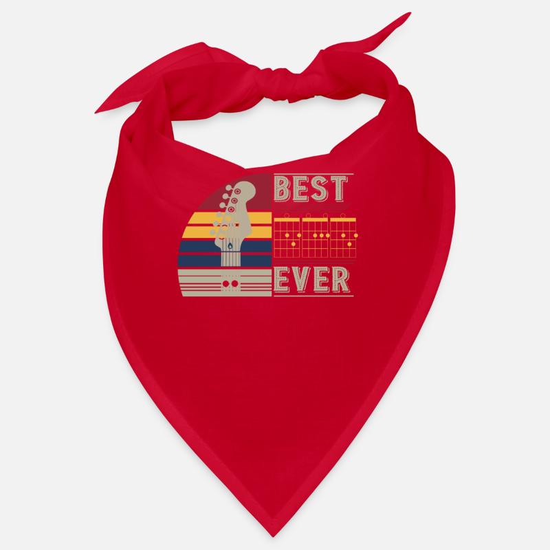 Guitar Dad Best Ever Bandana