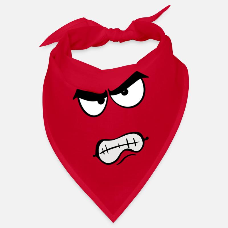 Angry toon face Bandana