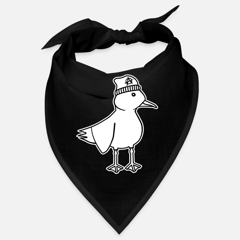 Seagull Anarchy – Naughty Maritime Hipster Coastal Art Bandana