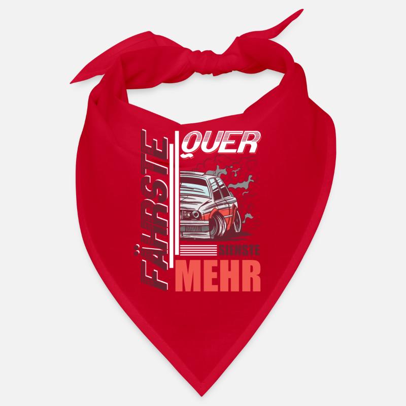 Fährste Quer siehste Mehr Bandana