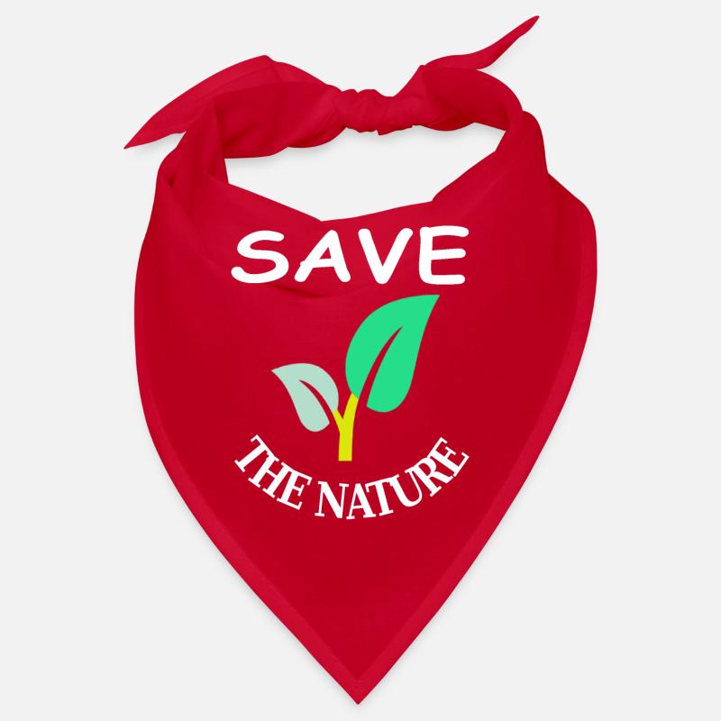 Save Nature Save the World Environment Gift Bandana