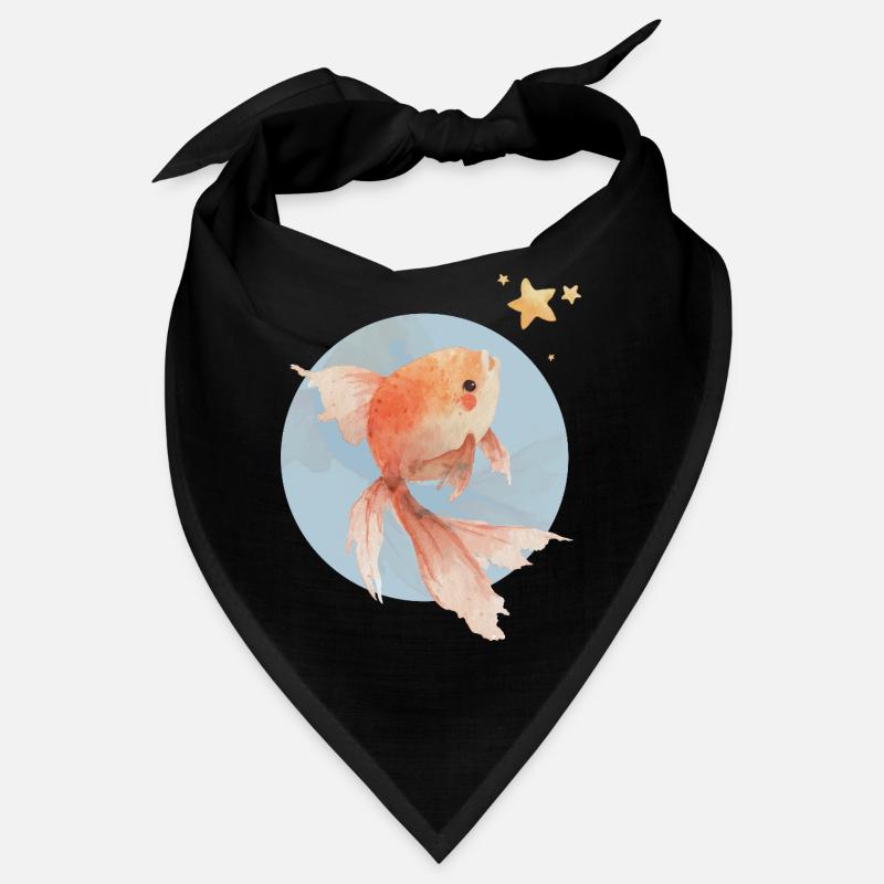 Goldfisch mit Weitblick Bandana