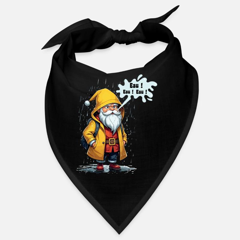 Eau Eau Eau Cadeau Humour Original Père Noël Bandana