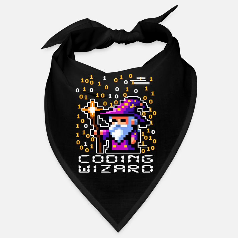 Zauberer-Pixel-Code Bandana