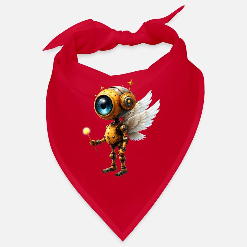 Robot ailé steampunk Bandana