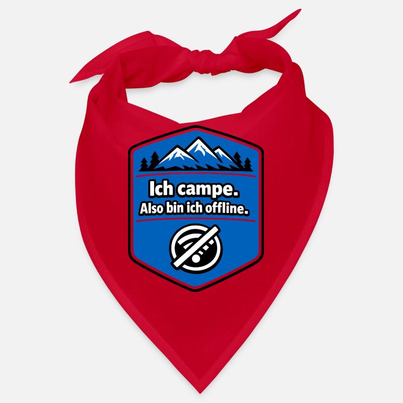 Camping - I'm offline Bandana