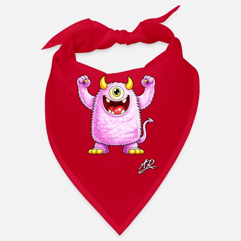 Soft purple monster Bandana