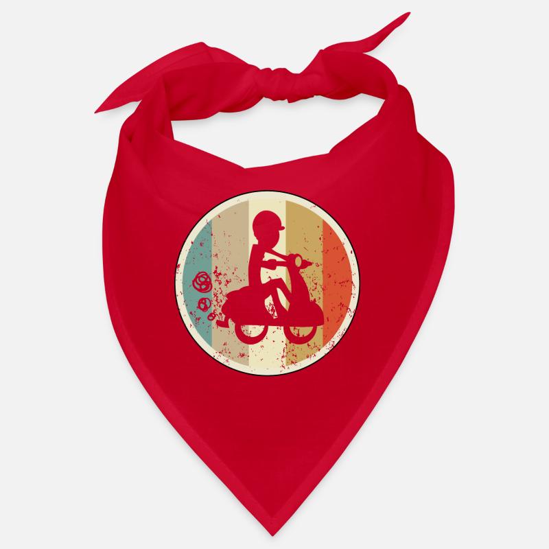 Mopedfahrer Motorrollerfahrer Moped Motorroller Bandana