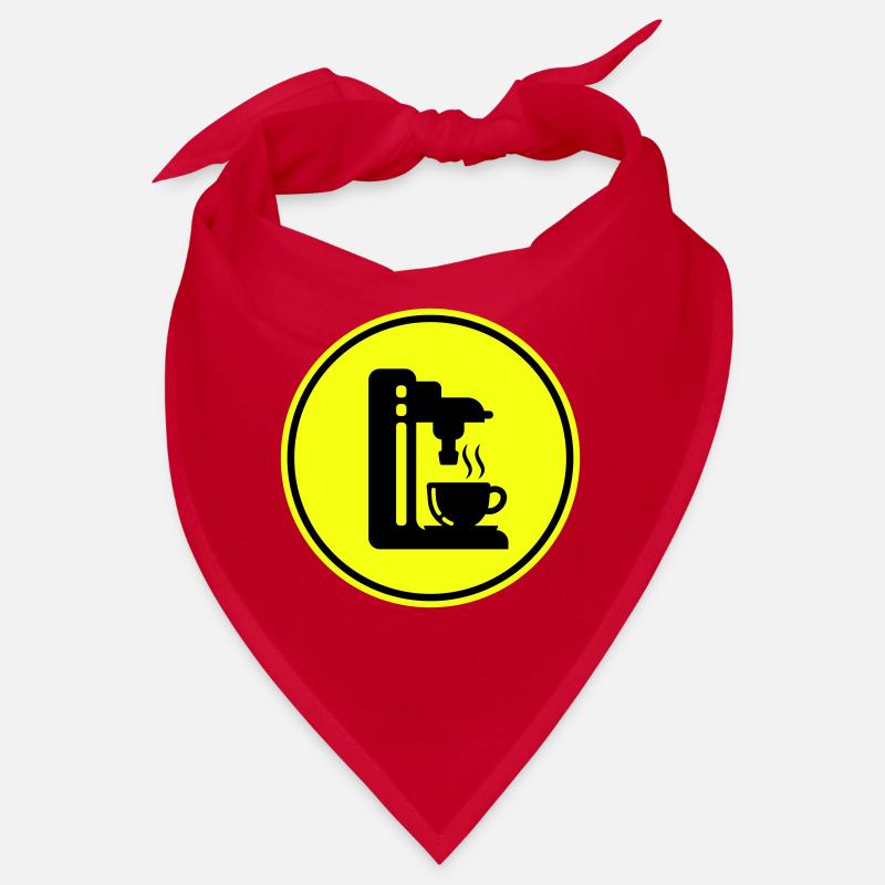 Kaffeemaschine Symbol Bandana