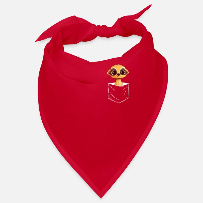 Erdmännchen Scharrtier Tier Bandana